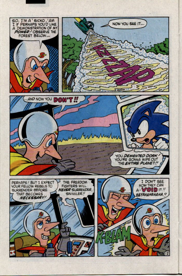 Sonic - Archie Adventure Series January 1996 Page 12